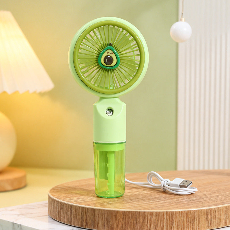 Tragbarer Mist-Fan für Frauen mit USB-Anschluss Brehn