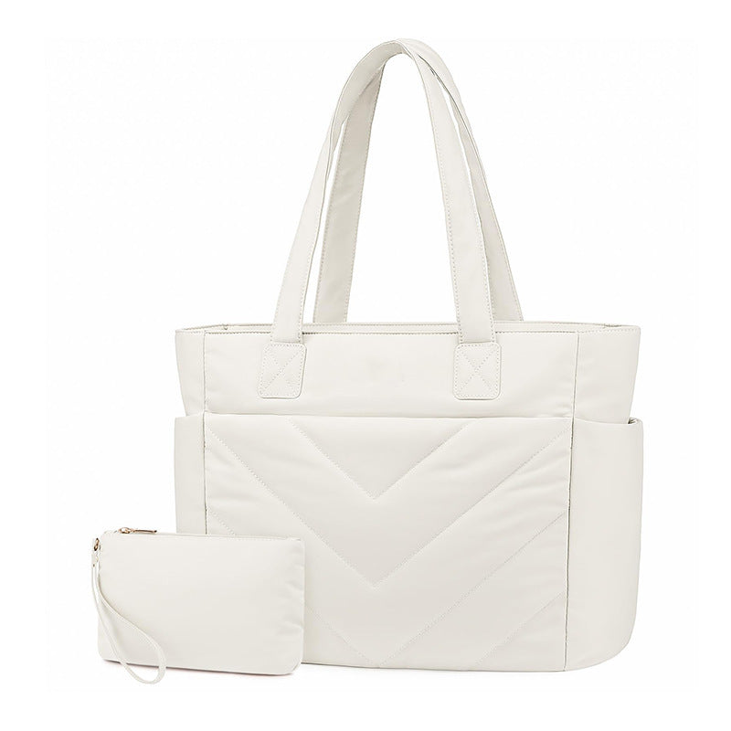 Multifunktionale Alltags-Tasche mit Abnehmbarer Kosmetiktasche Brehn