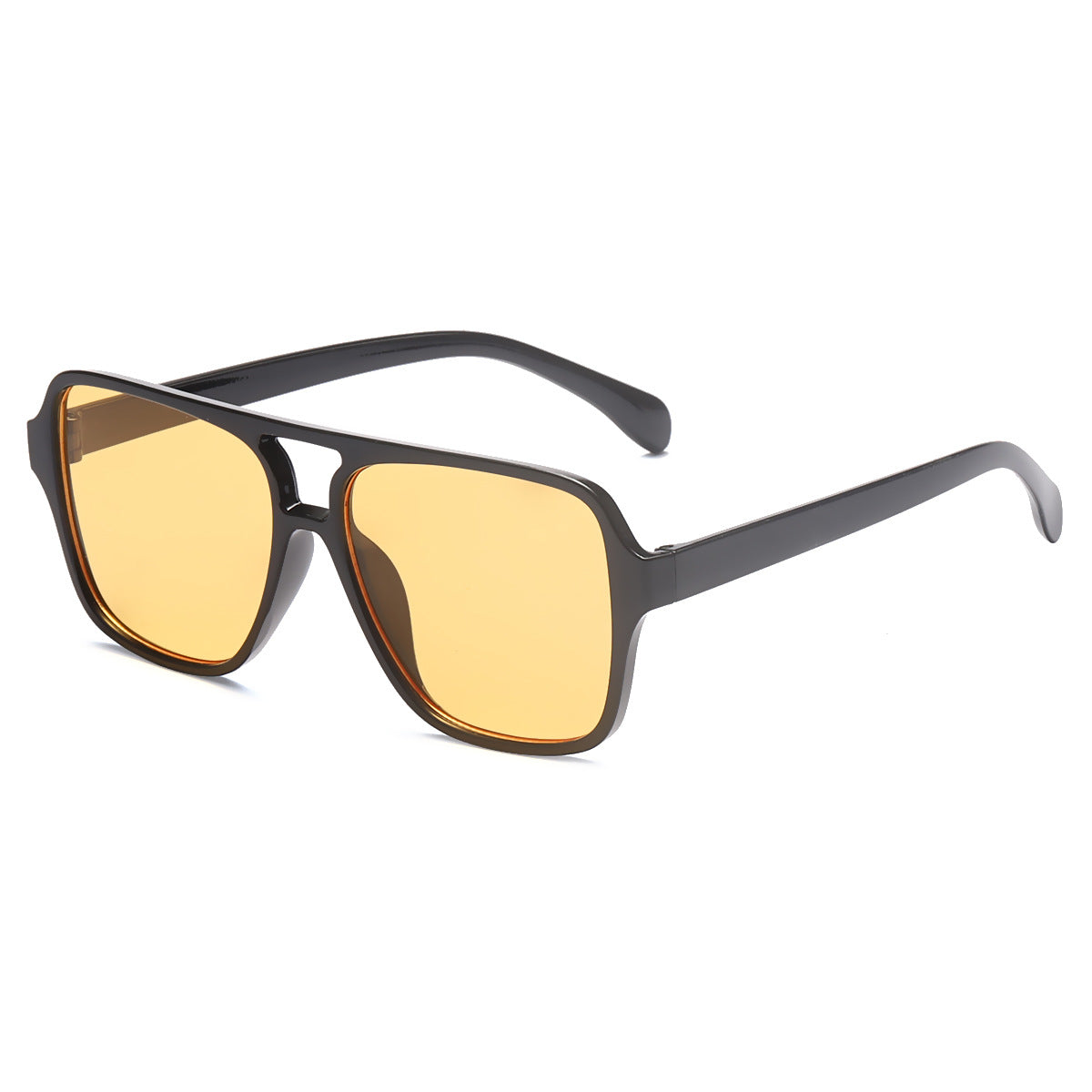 Damen quadratische Sonnenbrille mit elegantem Übergangsrahmen Brehn