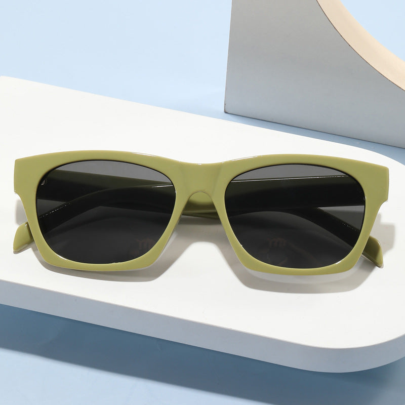 Damen stylische quadratische Sonnenbrille mit bequemem Sitz Brehn