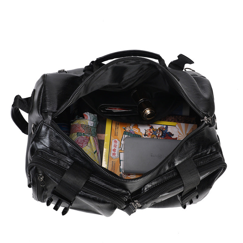Herren stilvolle und funktionale Leder-Rucksack Brehn