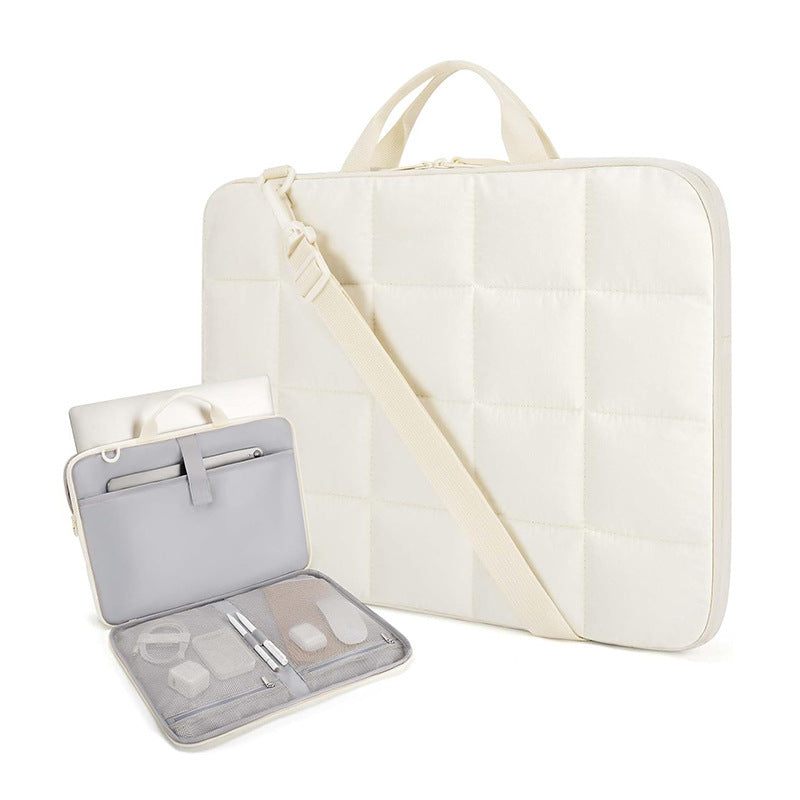 Stilvolle Multifunktions-Laptoptasche mit Abnehmbarem Organizer Brehn