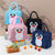 Pinguin-Themen Isolierte Lunch Tasche