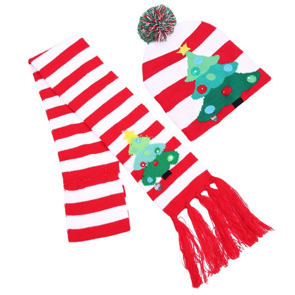 Wintermütze und Schal Set