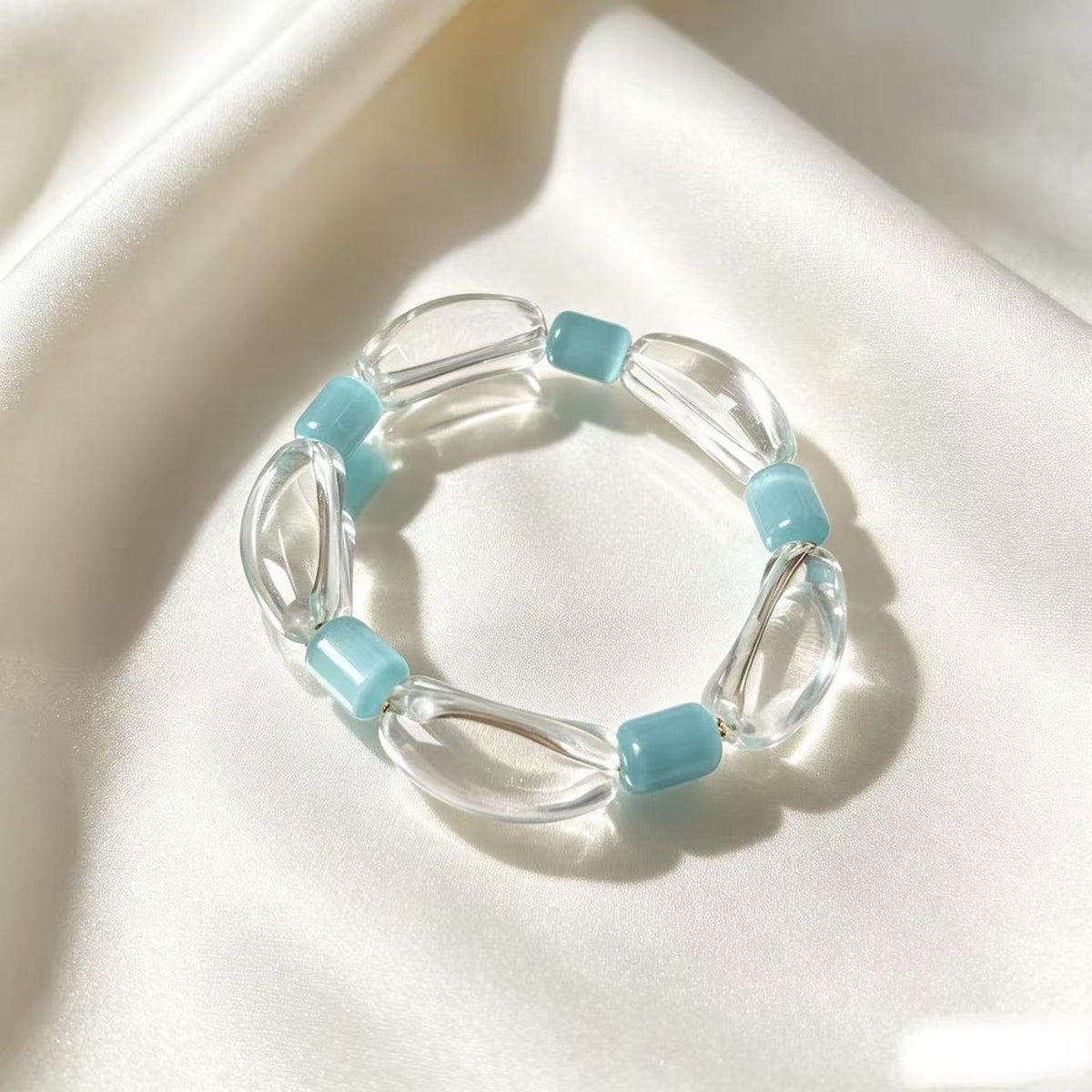 Elegante Kristallperlenarmband Brehn