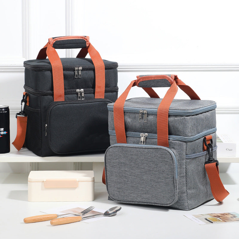 Isolierte Mehrschichtige Lunch-Tasche Brehn