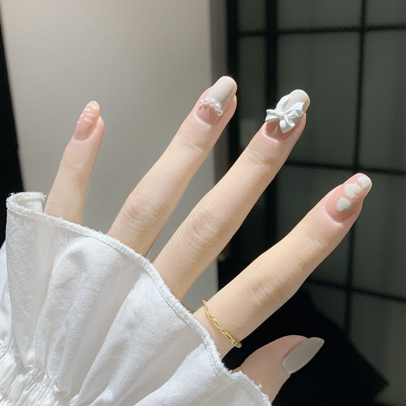 Herz-Themen Press-On Nagelset