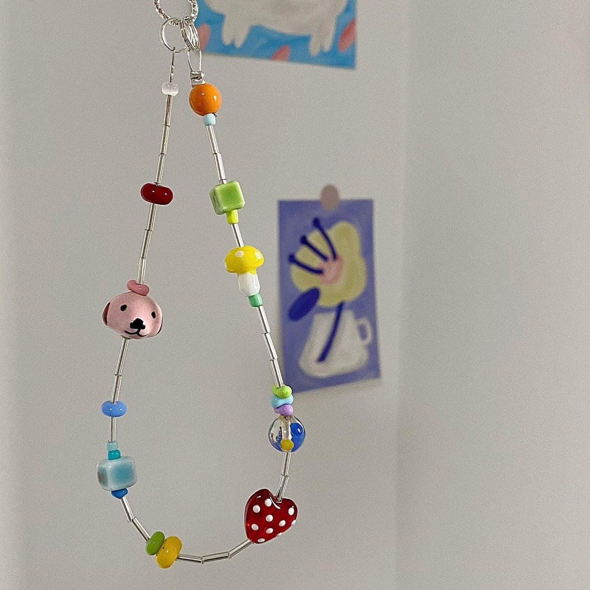 Verspielt Beaded Brillenhalter Brehn