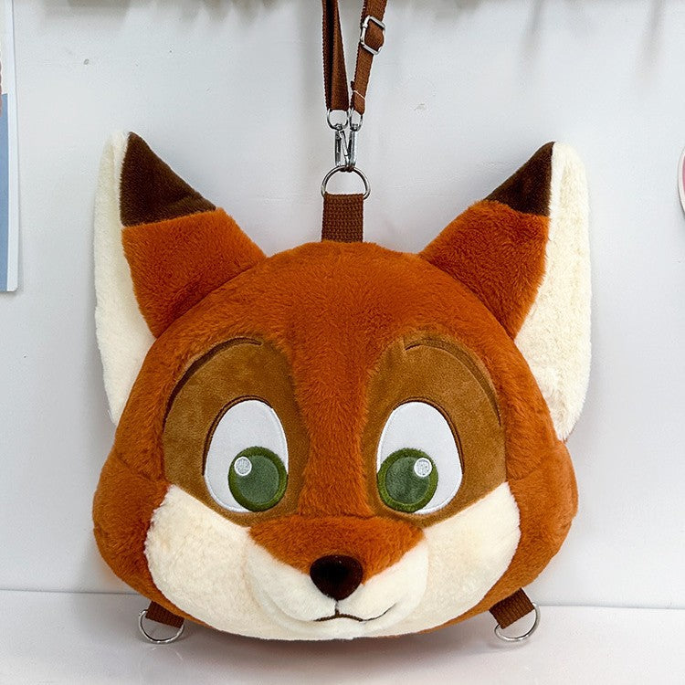 Plüsch Rucksack mit Süßem Fuchsdesign Brehn