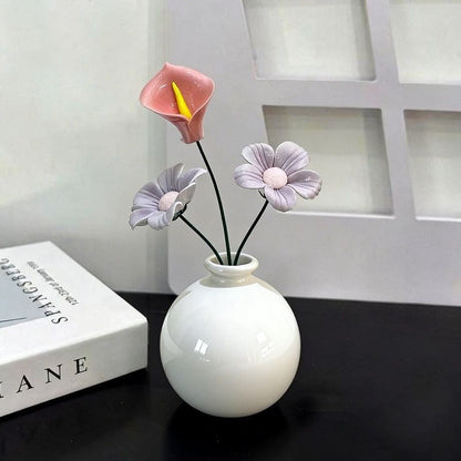 Handgemachter Porzellanblumenstrauß