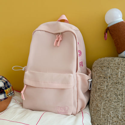 Verspielter grafisch verzierter Rucksack Brehn