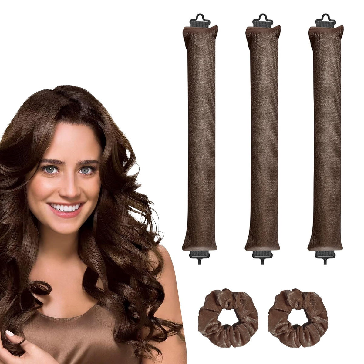 Hitzefreies Lockenstab-Set