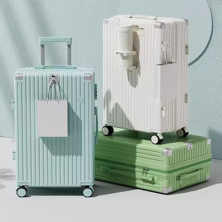 Unisex langlebiger leichter multidirektionale Spinner-Koffer Brehn