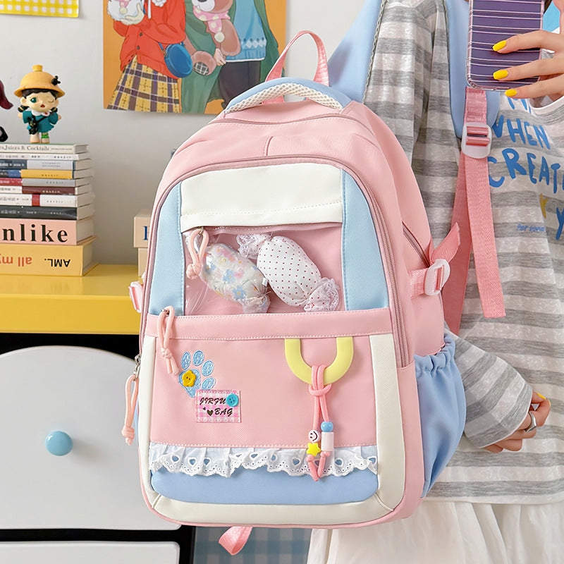 Verspielter Grafikdesign-Rucksack Brehn