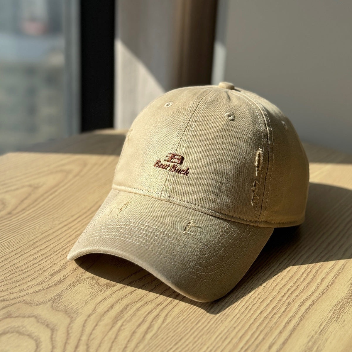 Herren Distressed Casual Baseball Cap Brehn 1784270342