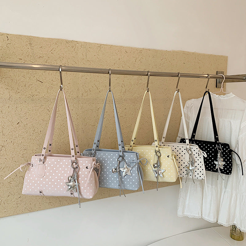 Trendige Punktemuster-Handtasche Brehn