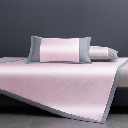 Damen Luxuriöse Bettüberwurf mit elegantem Zweifarben-Design Brehn