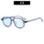 Moderne achteckige Sonnenbrille