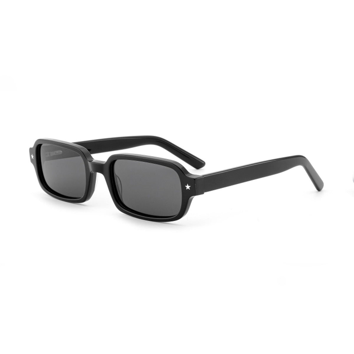 Damen Sonnenbrille im modernen, quadratischen Design mit robustem Rahmen Brehn