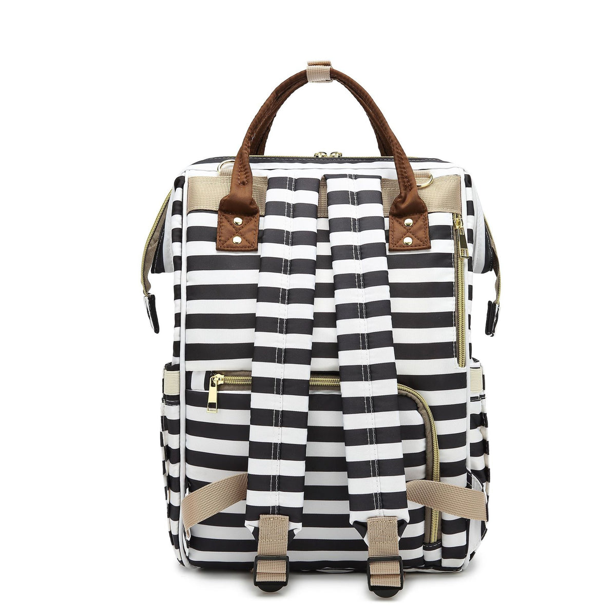 Stilvoller gestreifter Rucksack Brehn