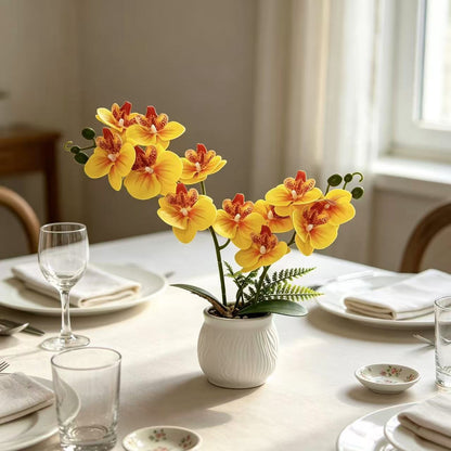 Elegante Künstliche Orchideen Blumendekoration