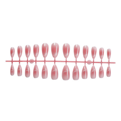 Hochwertiges Press-On Nail Set mit Gradient Design Brehn