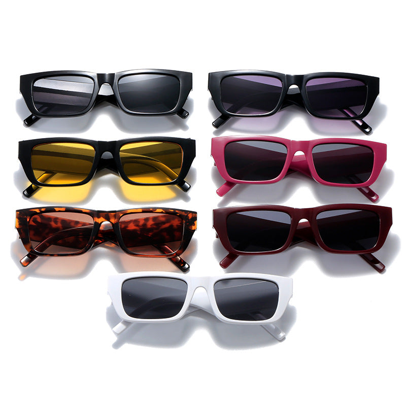 Damen modische rechteckige Sonnenbrille im innovativen Design Brehn