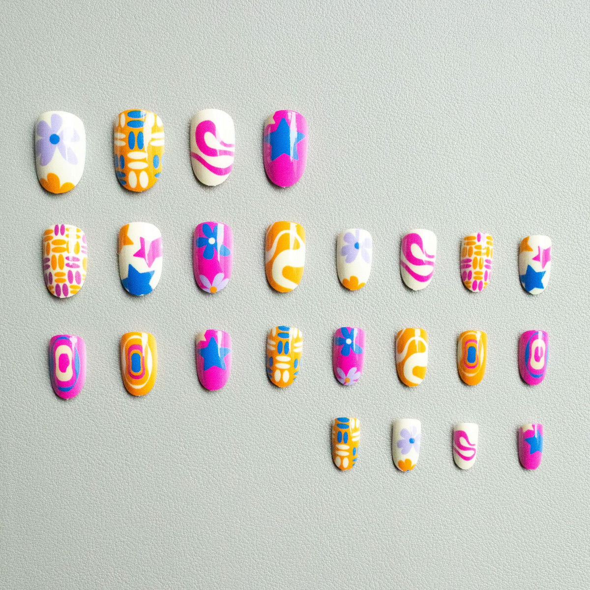 Kreatives Muster Nagelkunstset