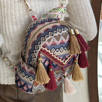 Bestickte Mini Sling Bag