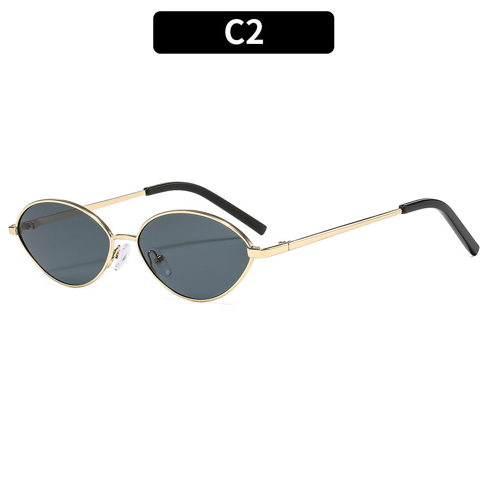 Ultra-stylische eckige Sonnenbrille