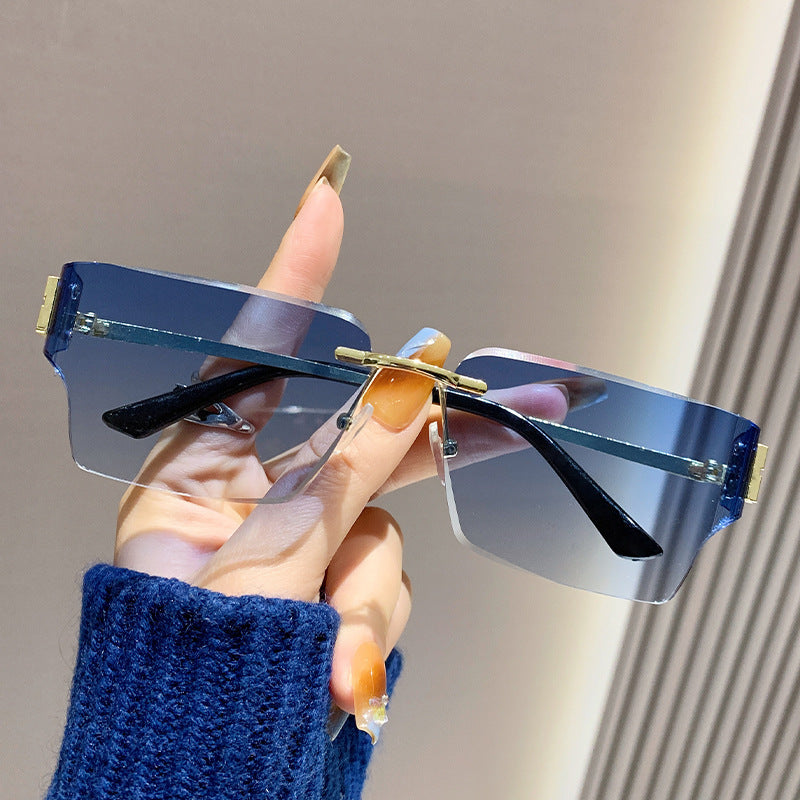 Damen modische quadratische Sonnenbrille mit luxuriösem Rahmen und polarisierten Gläsern Brehn