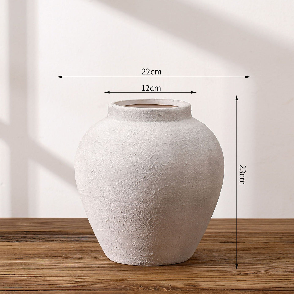 Handgefertigte Terrakotta Vase Brehn
