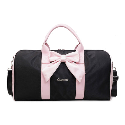 Elegante Schleifen-Akzent Duffel-Tasche Brehn