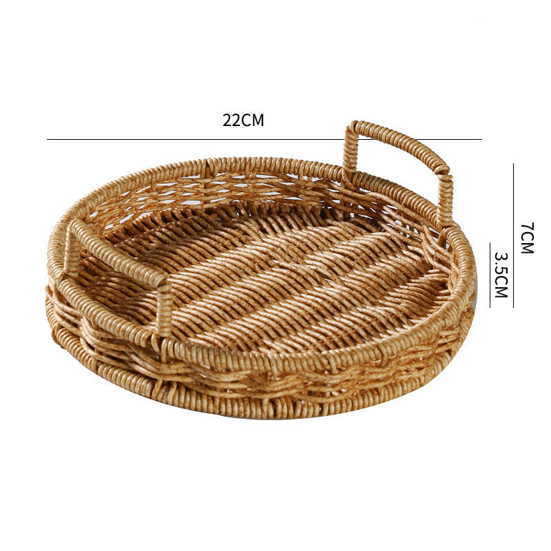 Handgefertigter Rattan Aufbewahrungskorb Brehn