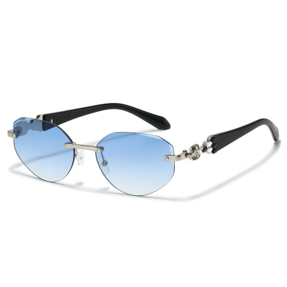 Dekorative Übergroße Schild-Sonnenbrille Brehn