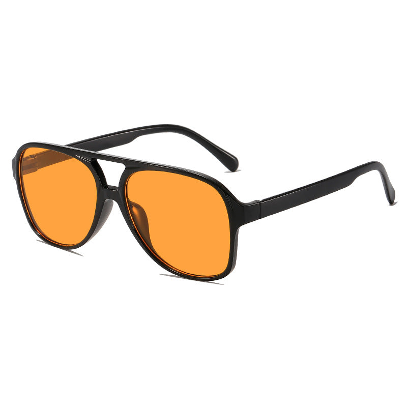 Hochwertige Übergroße Quadratische Sonnenbrille Brehn