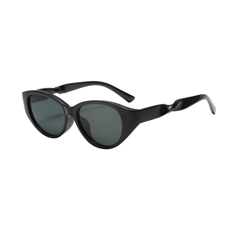 Damen Vintage-inspirierte Sonnenbrille mit strukturiertem Rahmen Brehn