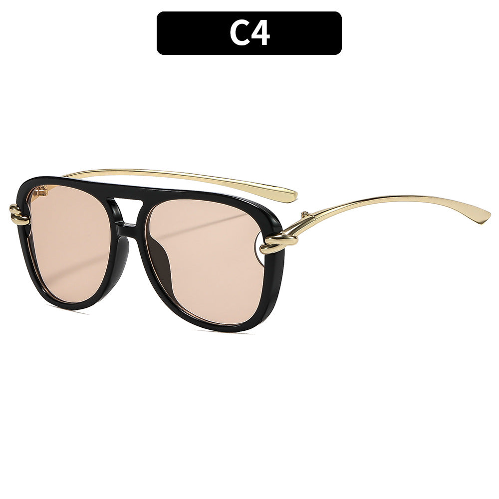 Moderne Übergroße Sonnenbrille