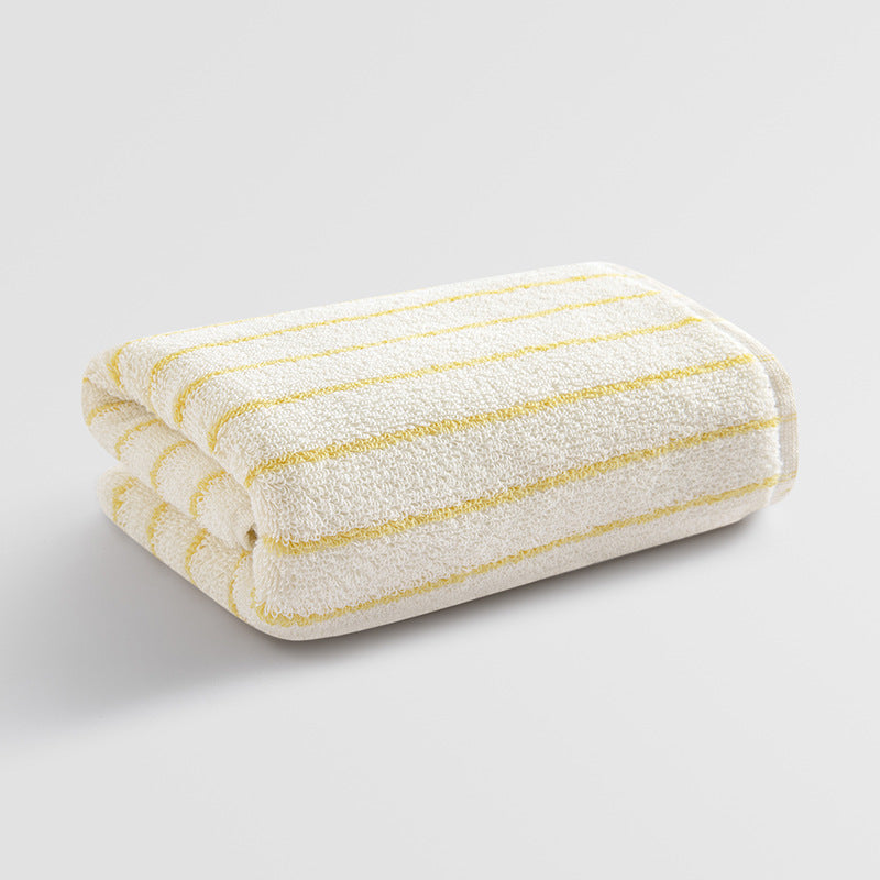 Damen Velours-Badetuch mit gestreiftem Design Brehn