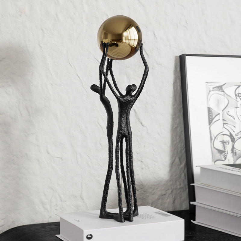 Abstrakte menschliche Figur Skulptur
