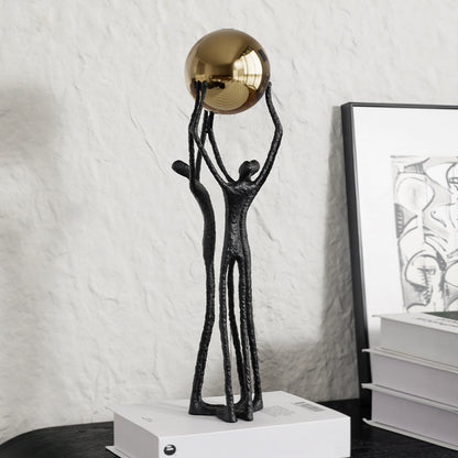 Abstrakte menschliche Figur Skulptur
