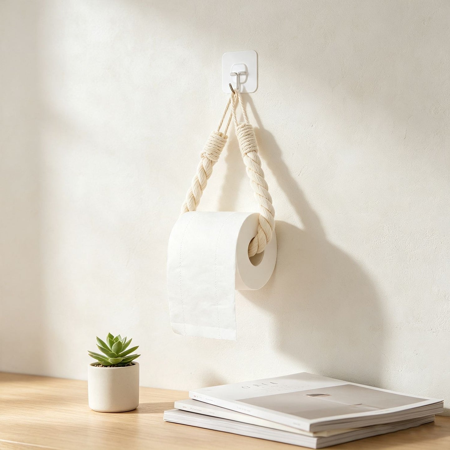 Stilvoller Toilettenpapierhalter Brehn