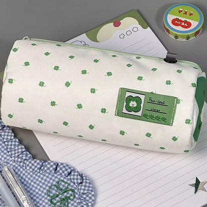Spaß Blütendesign Reißverschluss Tasche