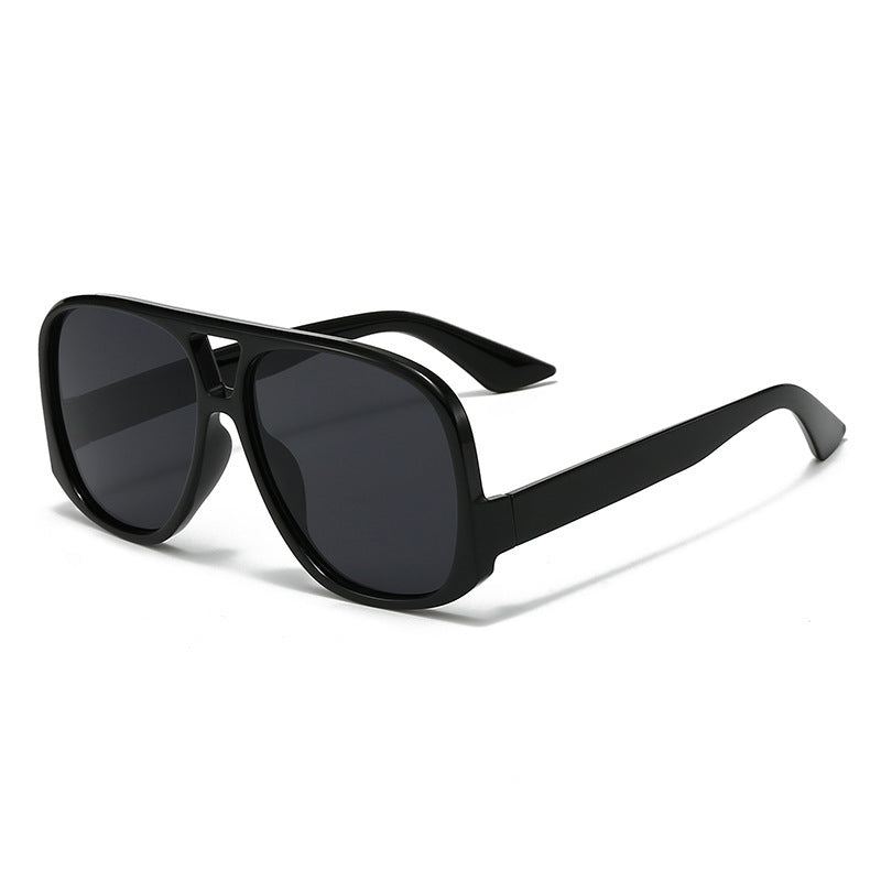 Damen trendige oversized Sonnenbrille im modernen Schildkrötenmuster Brehn