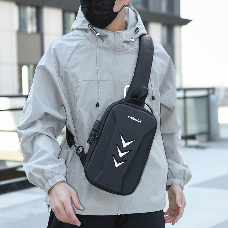 Stilvolle ergonomische Slingbag Brehn