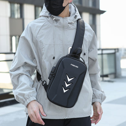 Stilvolle ergonomische Slingbag Brehn