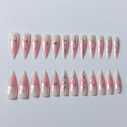 Künstlerisches Stiletto Nail Art Design Kit