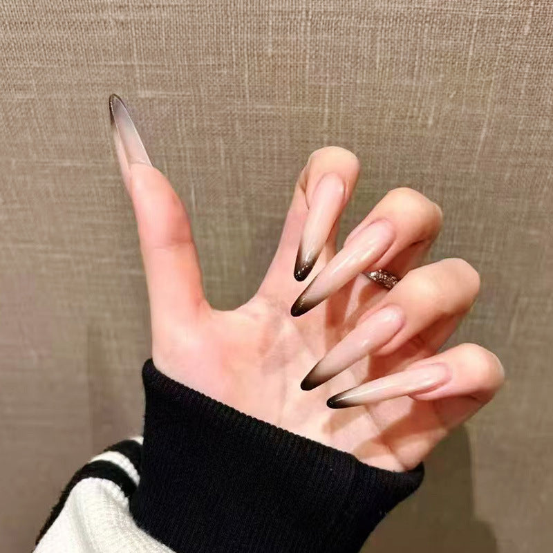 Künstlerische Lange Stiletto-Nagelverzierungen Brehn