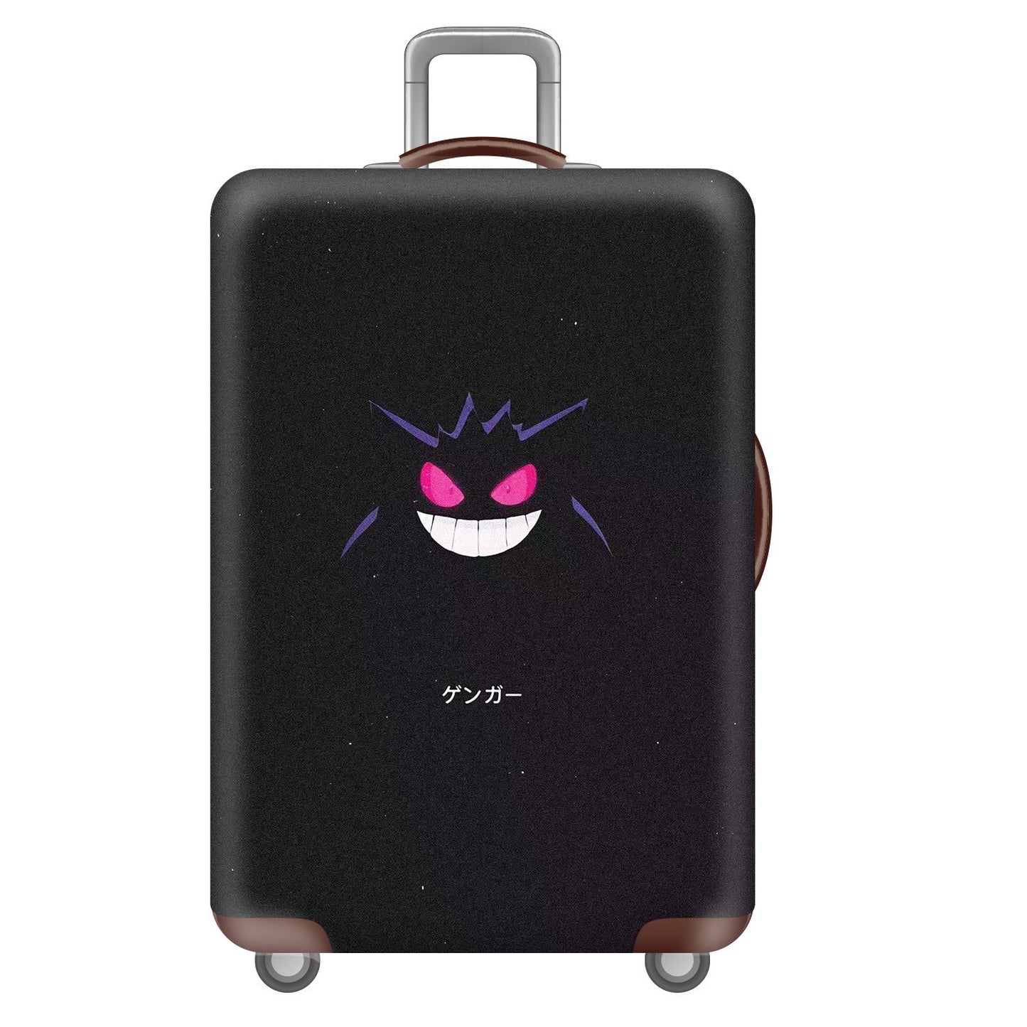 Unisex nan robuster Hartschalen-Trolley mit Löwenportrait Motivdruck, stoßfester ABS-Polycarbonat-Schale, mehrrädrigem Fahrwerk und TSA-Sicherheitsverschluss Brehn