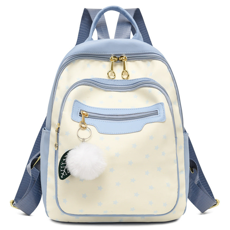 Chic Star gemusterter Rucksack Brehn